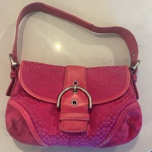 Coach SoHo Magenta Pink purse